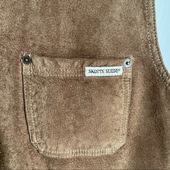 SKOTTS SUEDE WASHABLE VEST - Picture 4 of 7